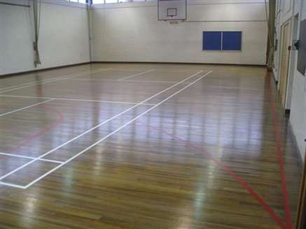 The real appearance of a wooden floor is back, it is safer floor for sports activities and it can also be cleaned effectively.