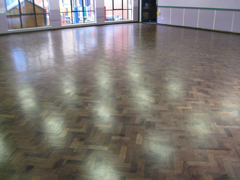 Finham Primary School Parquet Floor